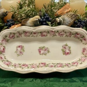 ictorian-Style Rose Jewelry Dish (1890s–1900s)