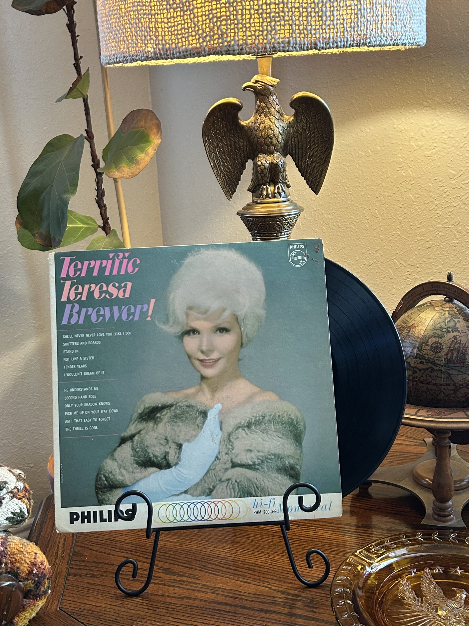 Terrific Teresa Brewer! – Vintage Vinyl LP (Philips Hi-Fi Original Pressing)